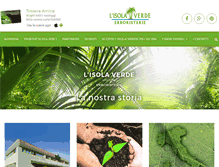 Tablet Screenshot of lisolaverde.com